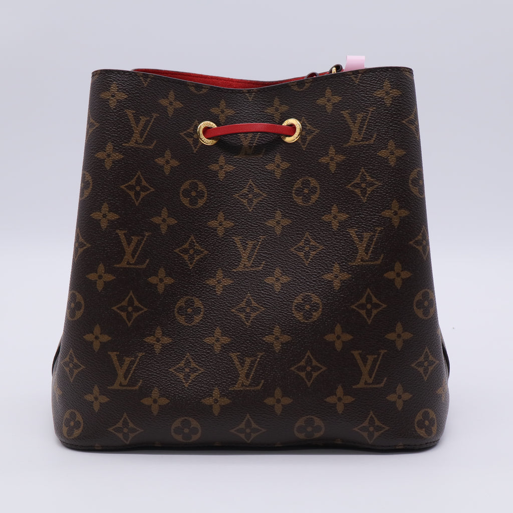 Louis Vuitton Coquelicot Monogram Canvas Neonoe Bag Twins LDJ3237