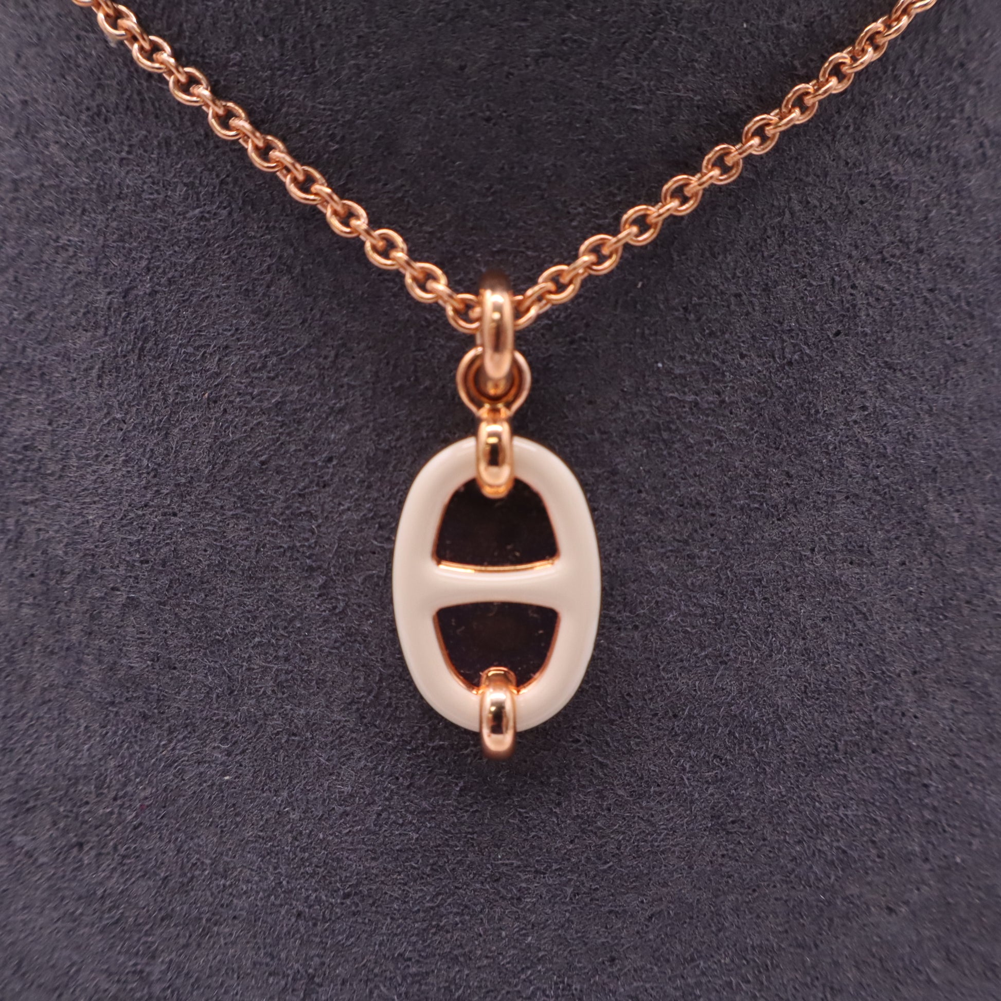 Hermes Mini Maillon Pendant twins LDJ5188