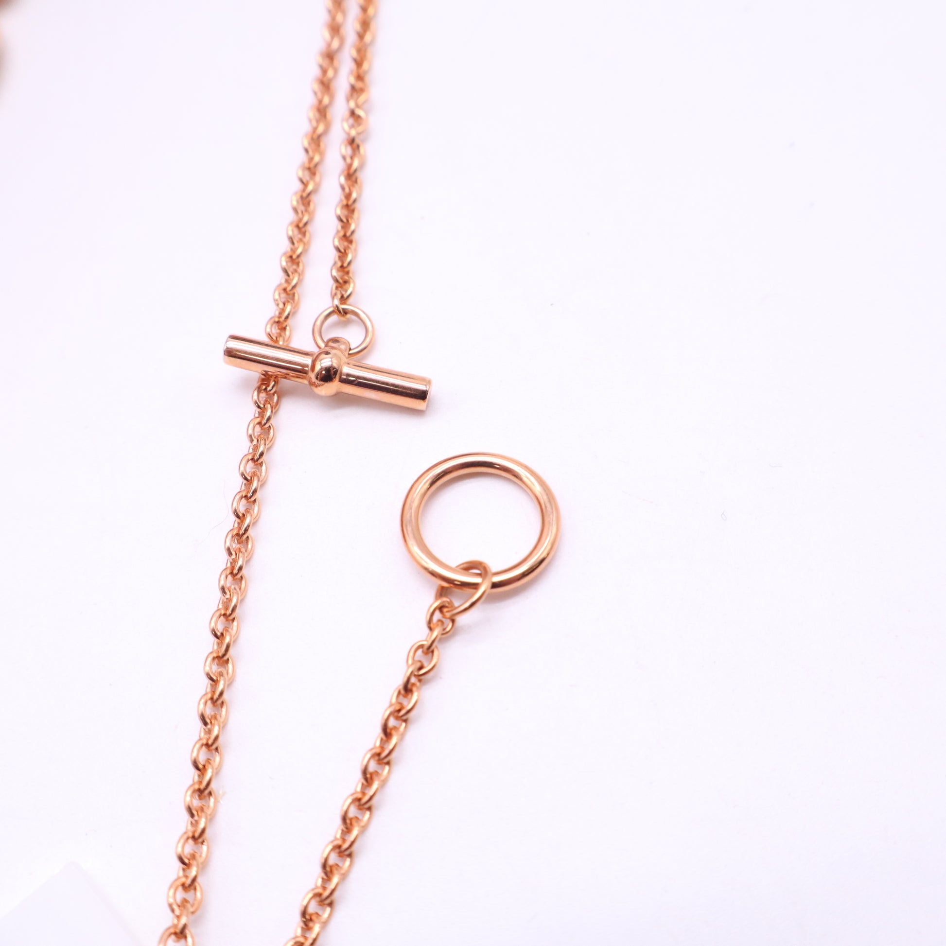 Hermes Mini Maillon Pendant twins LDJ5188