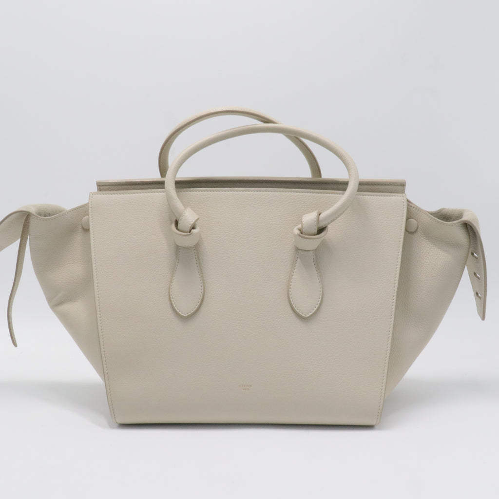 Tie Knot Tote Grainy Leather Medium