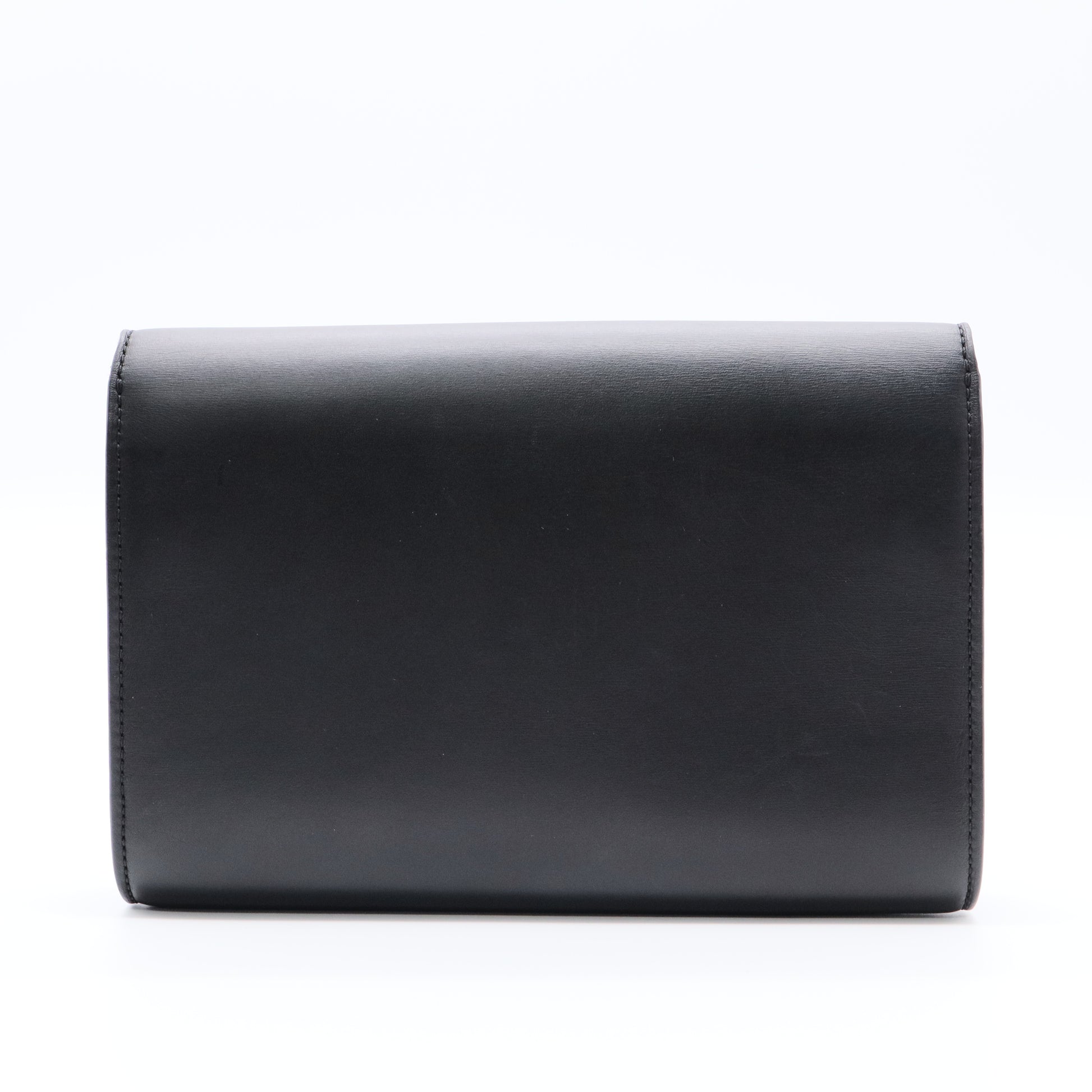 Chain Louise Clutch Leather with Python GM twins