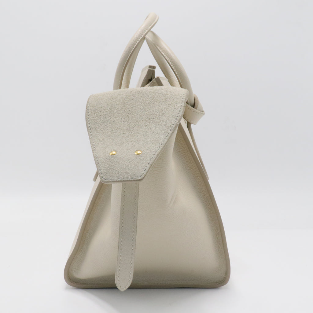 Tie Knot Tote Grainy Leather Medium