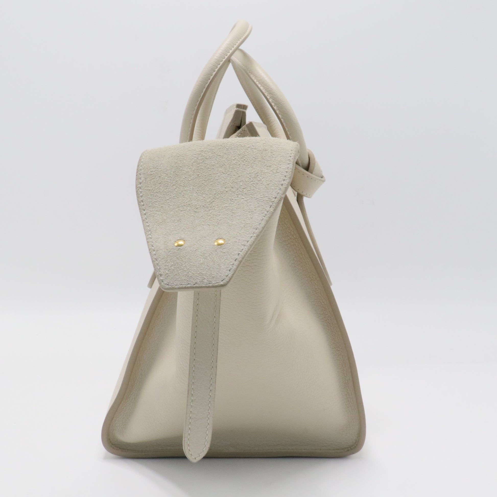 Tie Knot Tote Grainy Leather Medium