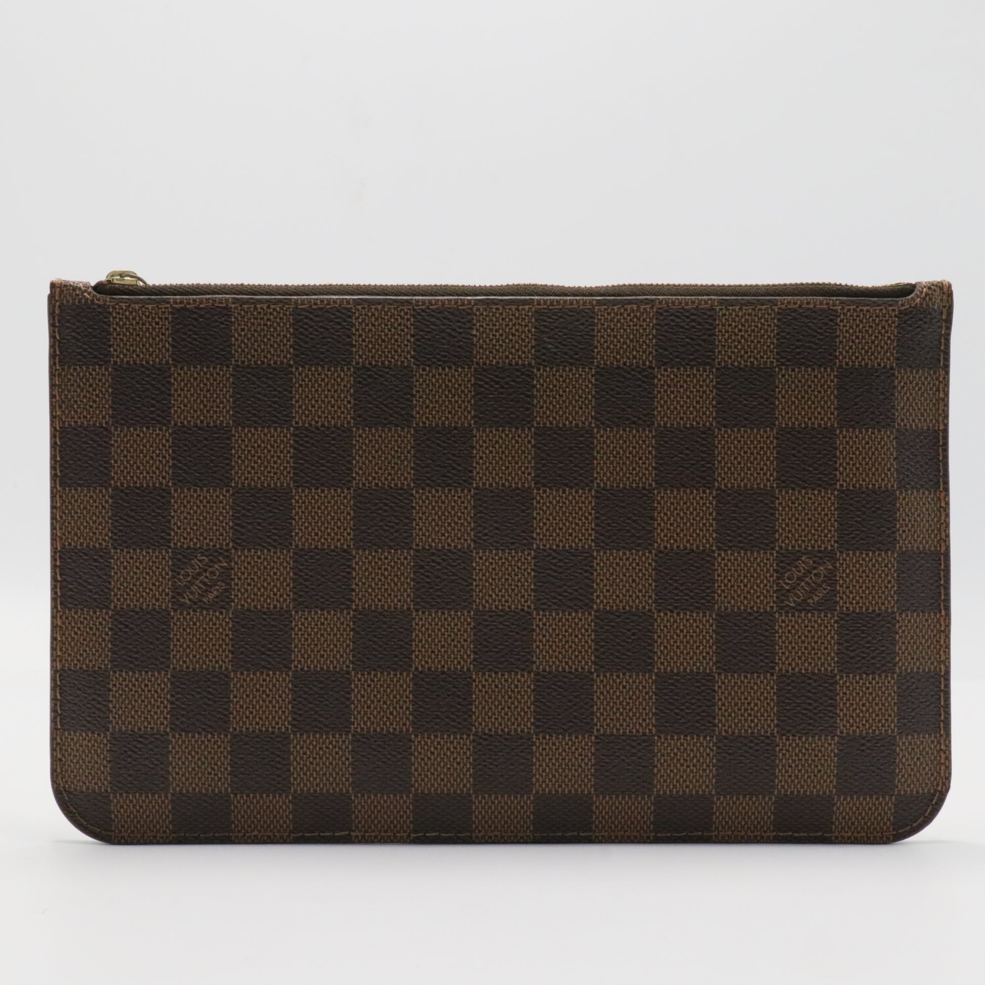 Neverfull Pochette Damier Large Brown