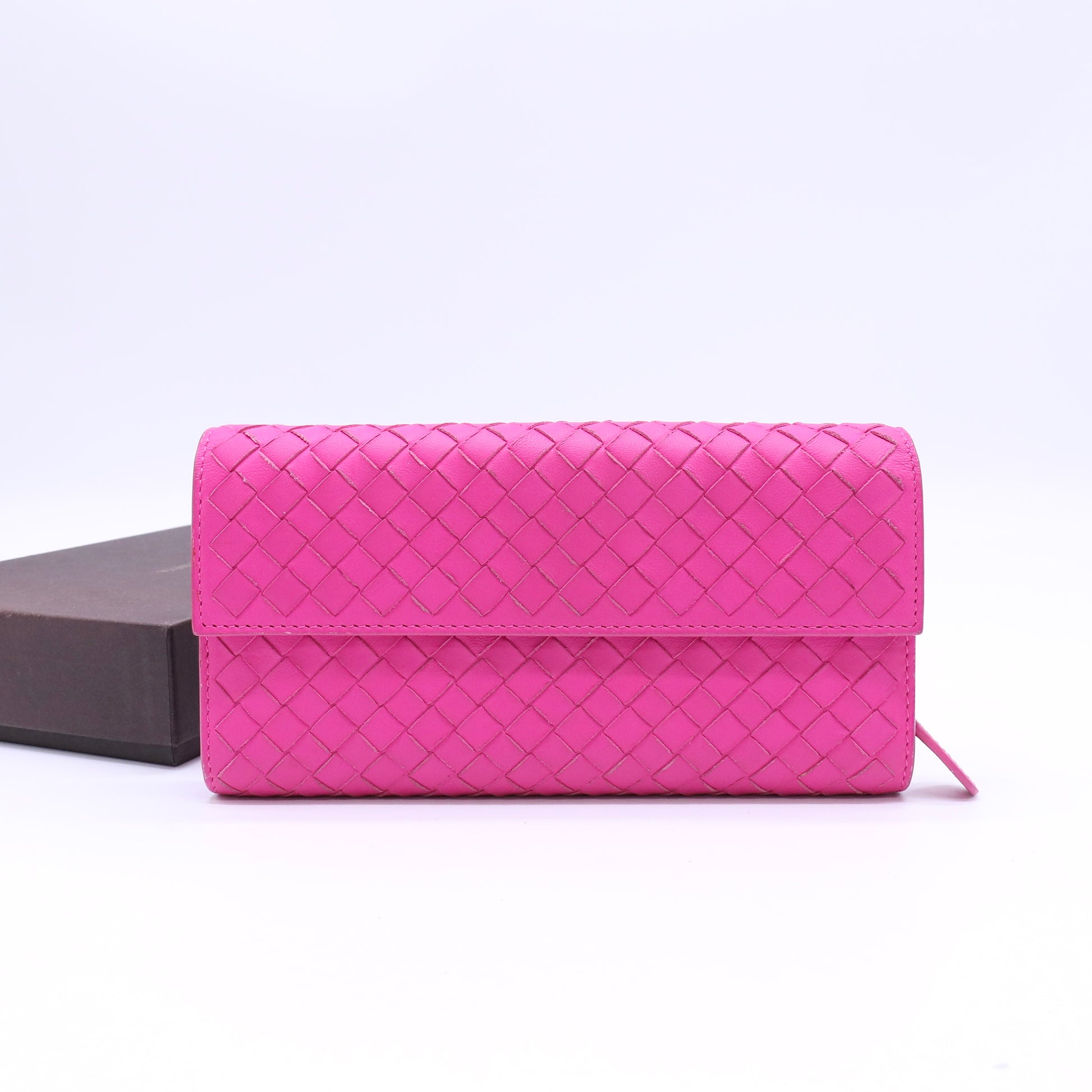 Continental Wallet Intrecciato Nappa Long Twins LDJ4588