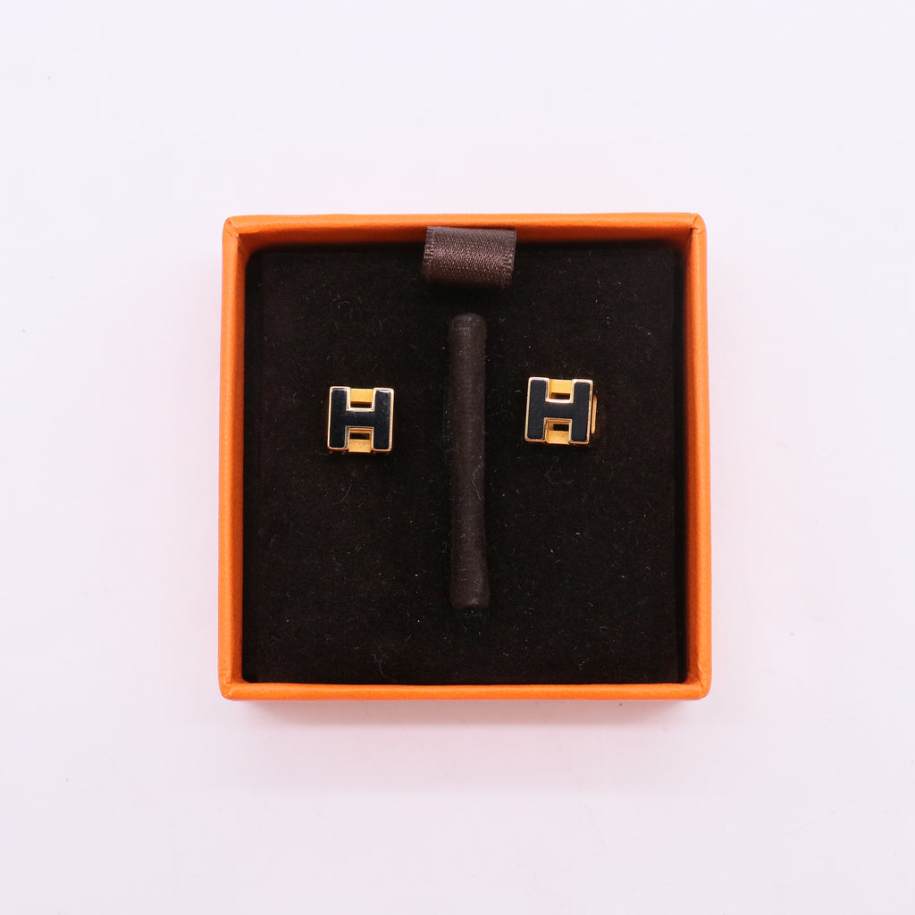 Hermès Cage d'H Earrings W22825