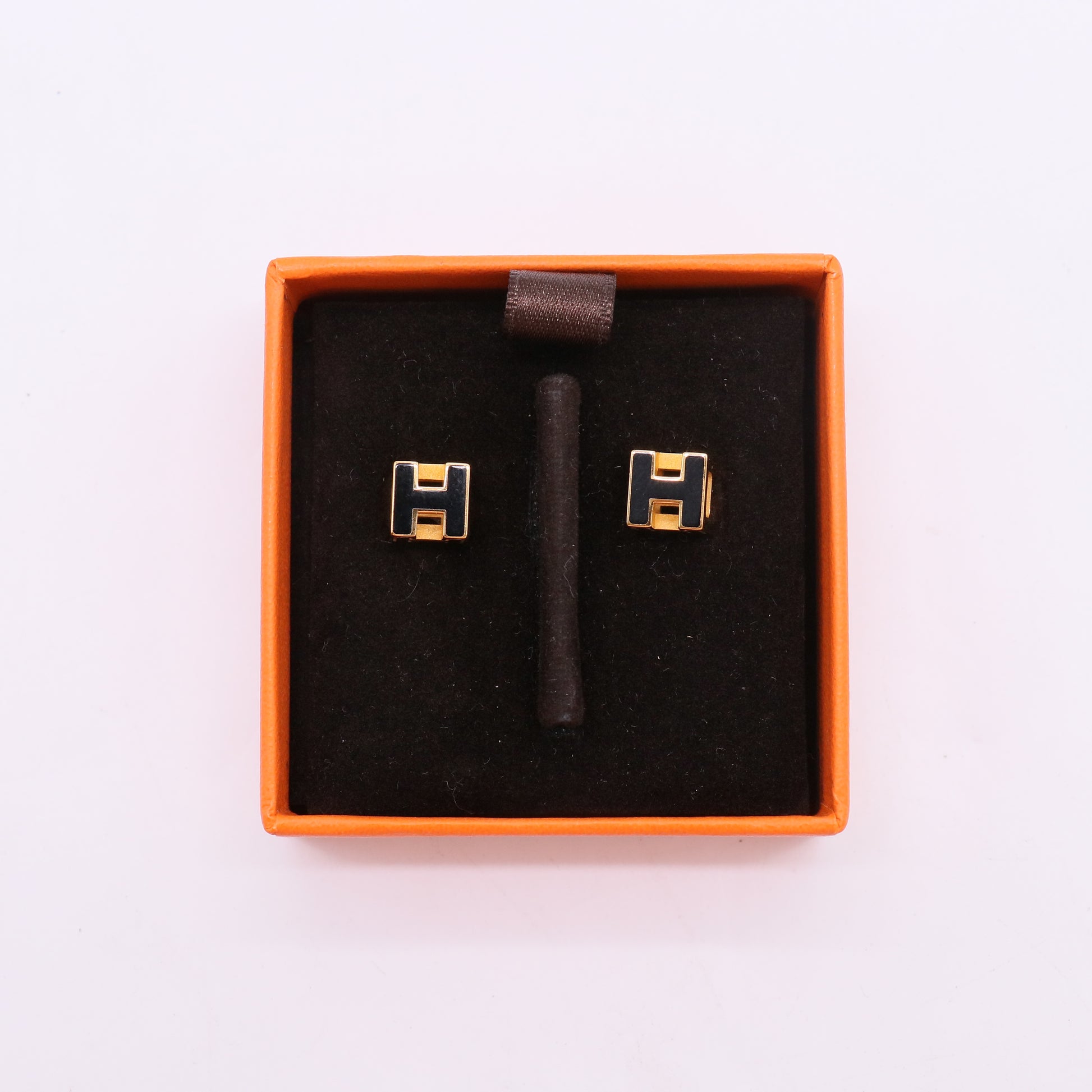 Hermès Cage d'H Earrings W22825