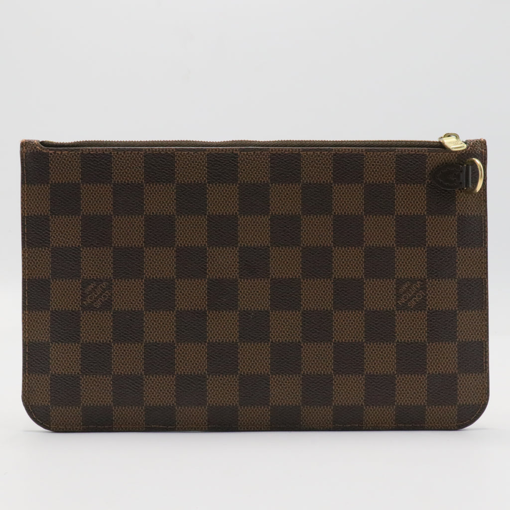 Neverfull Pochette Damier Large Brown