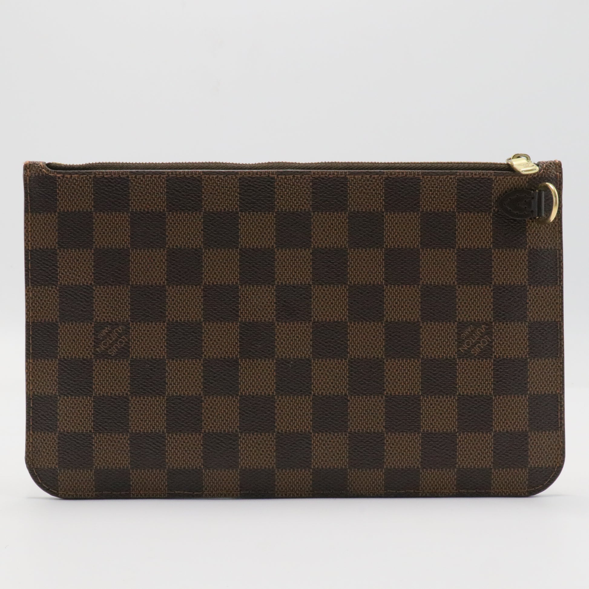Neverfull Pochette Damier Large Brown
