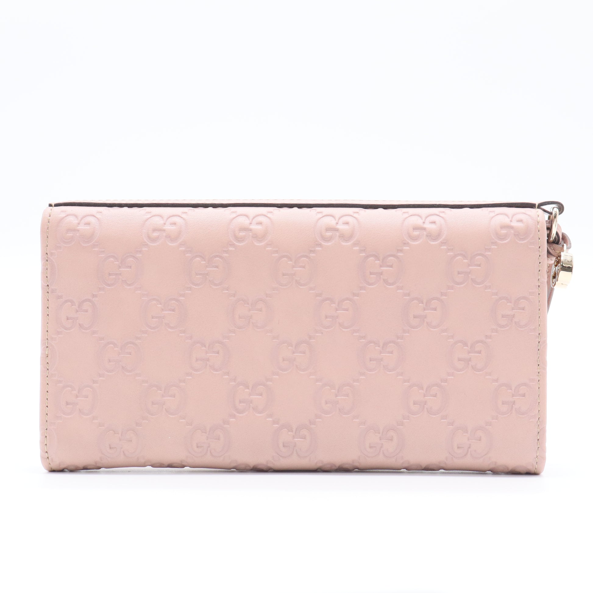 Long Wallet in Smoky Pink