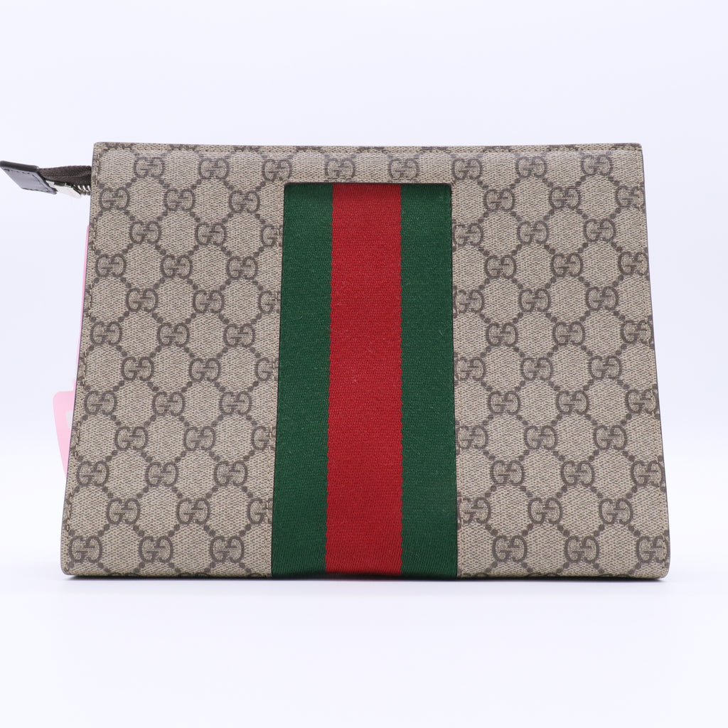 GG Supreme Web Clutch twins