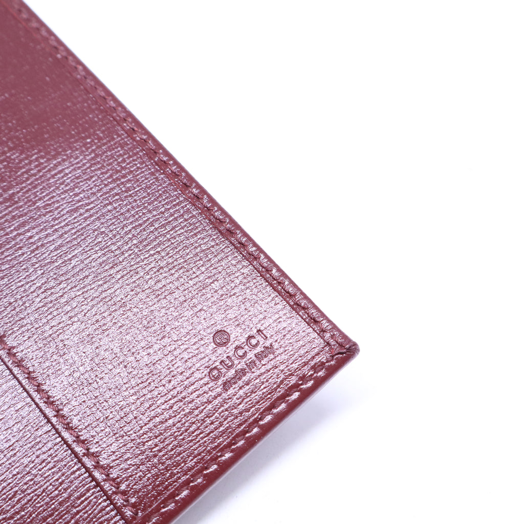 GG Supreme Monogram Retro Interlocking G Passport Case W20807