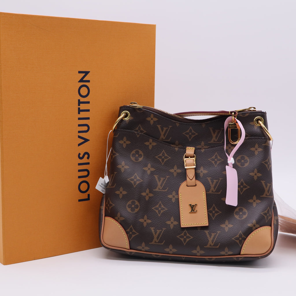 Louis Vuitton Monogram Odeon PM Natural Twins LDJ3234