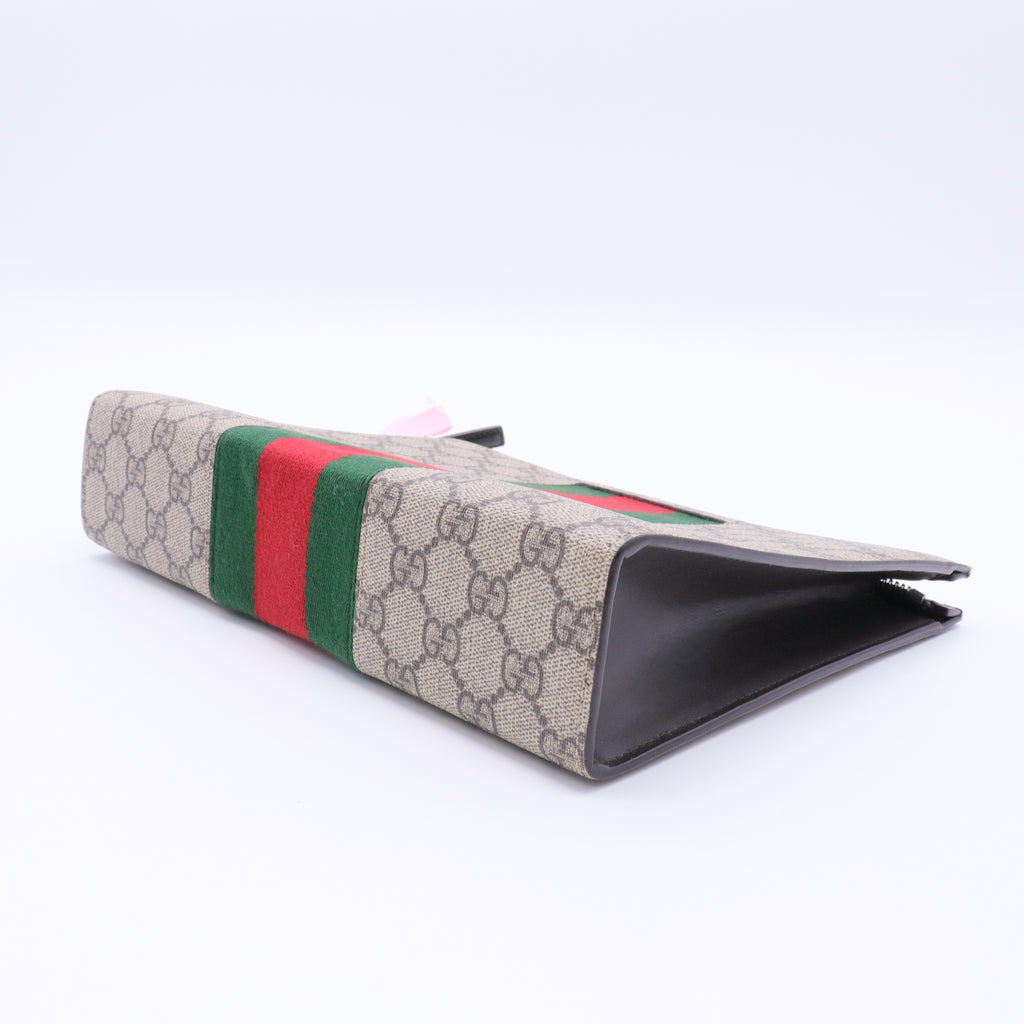 GG Supreme Web Clutch twins