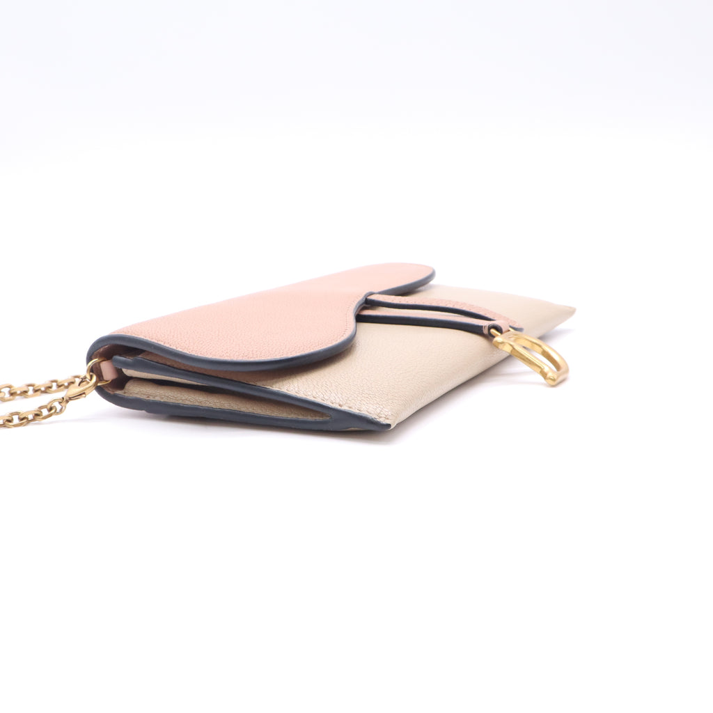 Dior Saddle Wallet on Chain (WOC) B23603