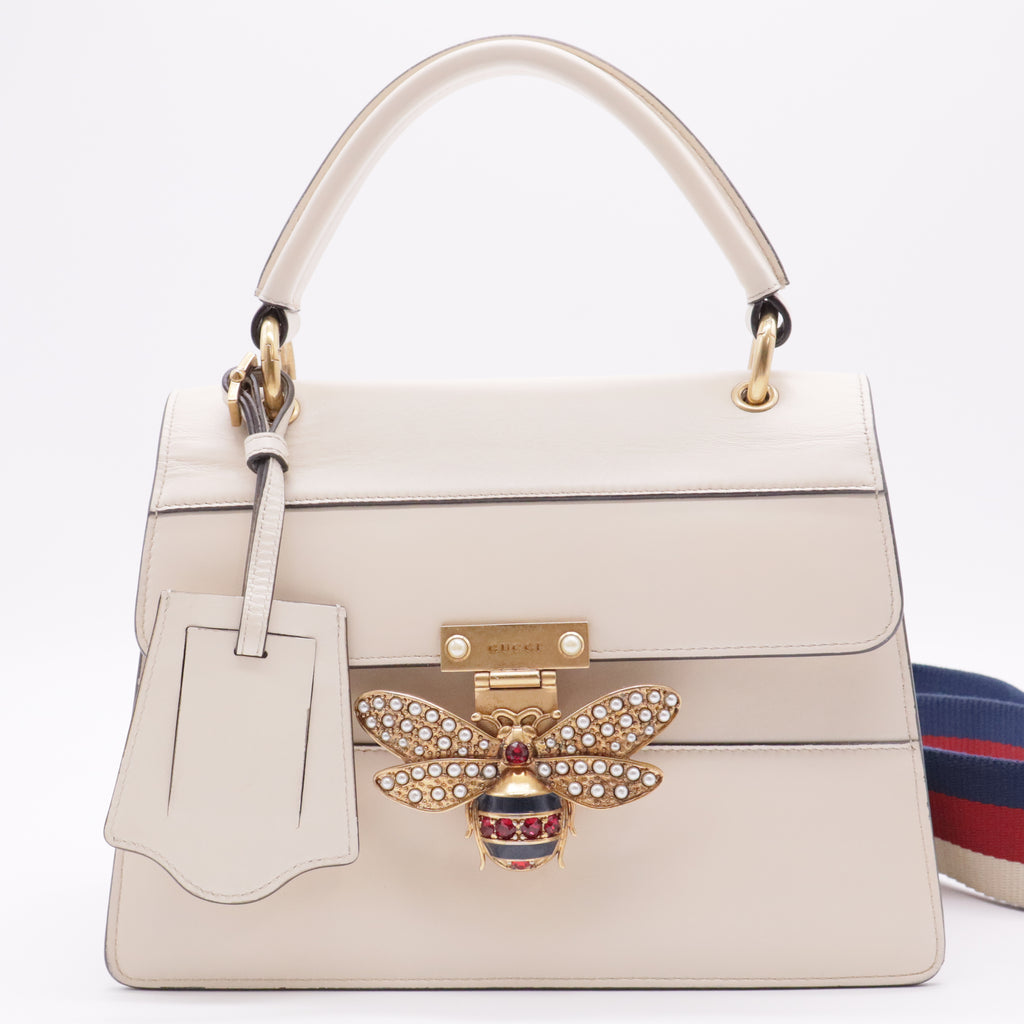 Queen Margaret Top Handle Bag Leather Small