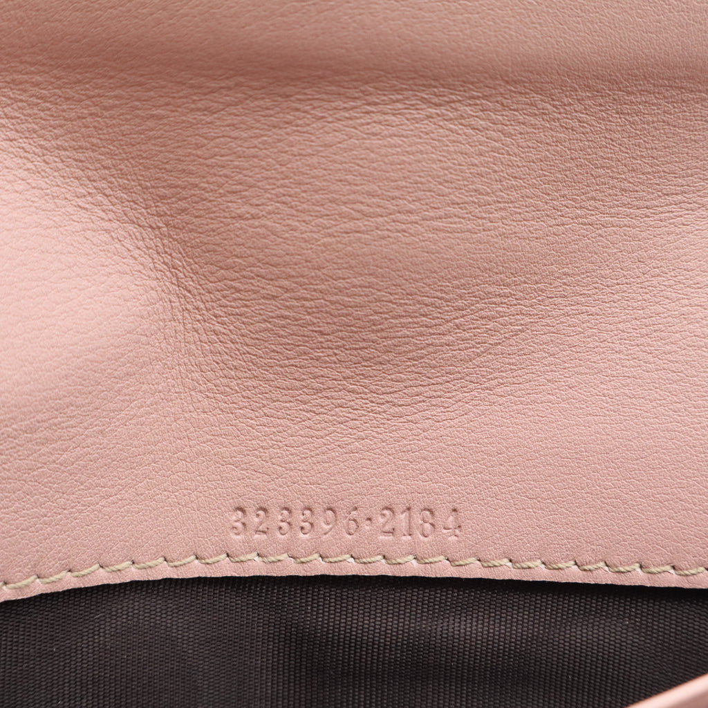 Long Wallet in Smoky Pink