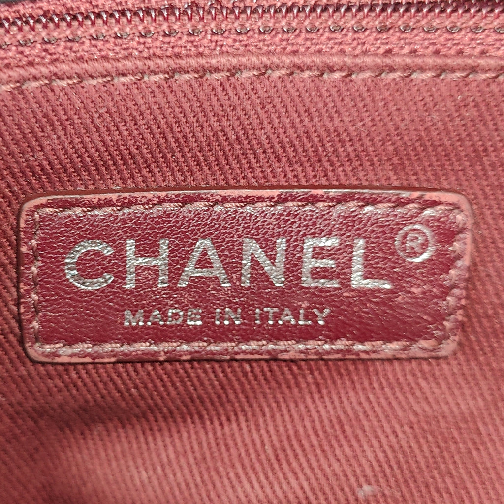 New Chic Flap Bag Diamond Embossed Calfskin Small