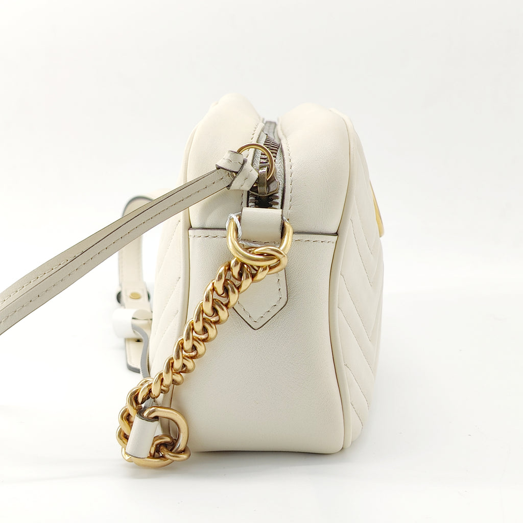 GG Marmont Shoulder Bag Matelasse Leather Small