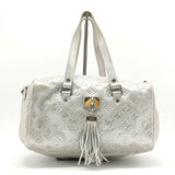 Comete Handbag Limited Edition Shimmer Monogram Embossed Leather