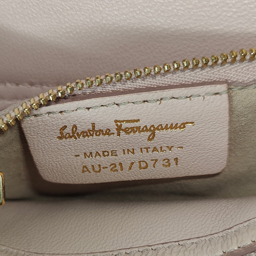Calfskin Abbey Crossbody Light Pink