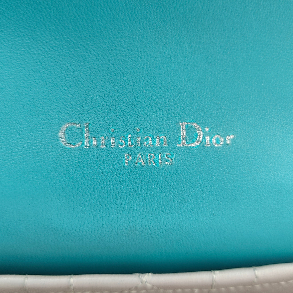 Miss Dior Long Chain Handbag Cannage Quilt Lambskin Mini