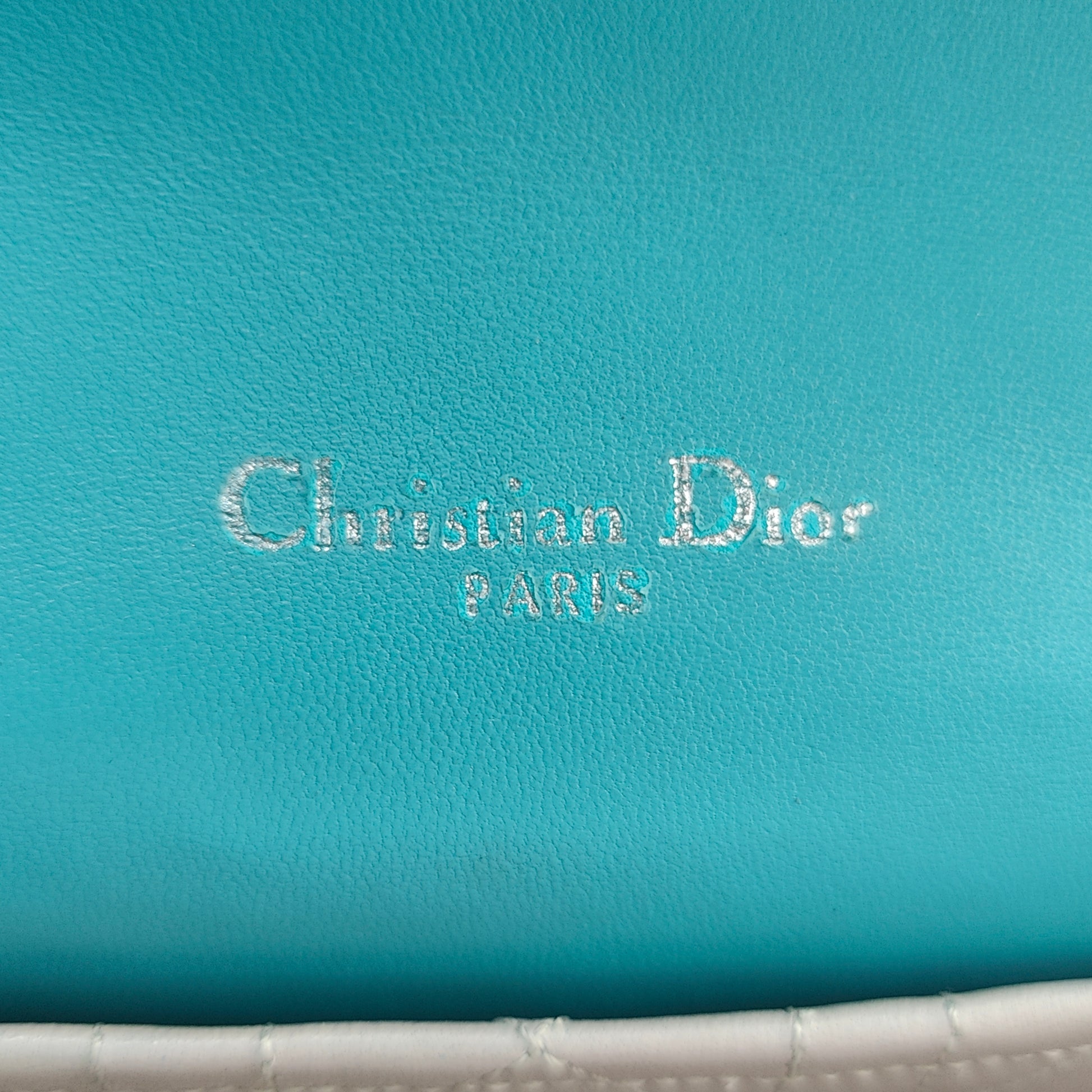Miss Dior Long Chain Handbag Cannage Quilt Lambskin Mini