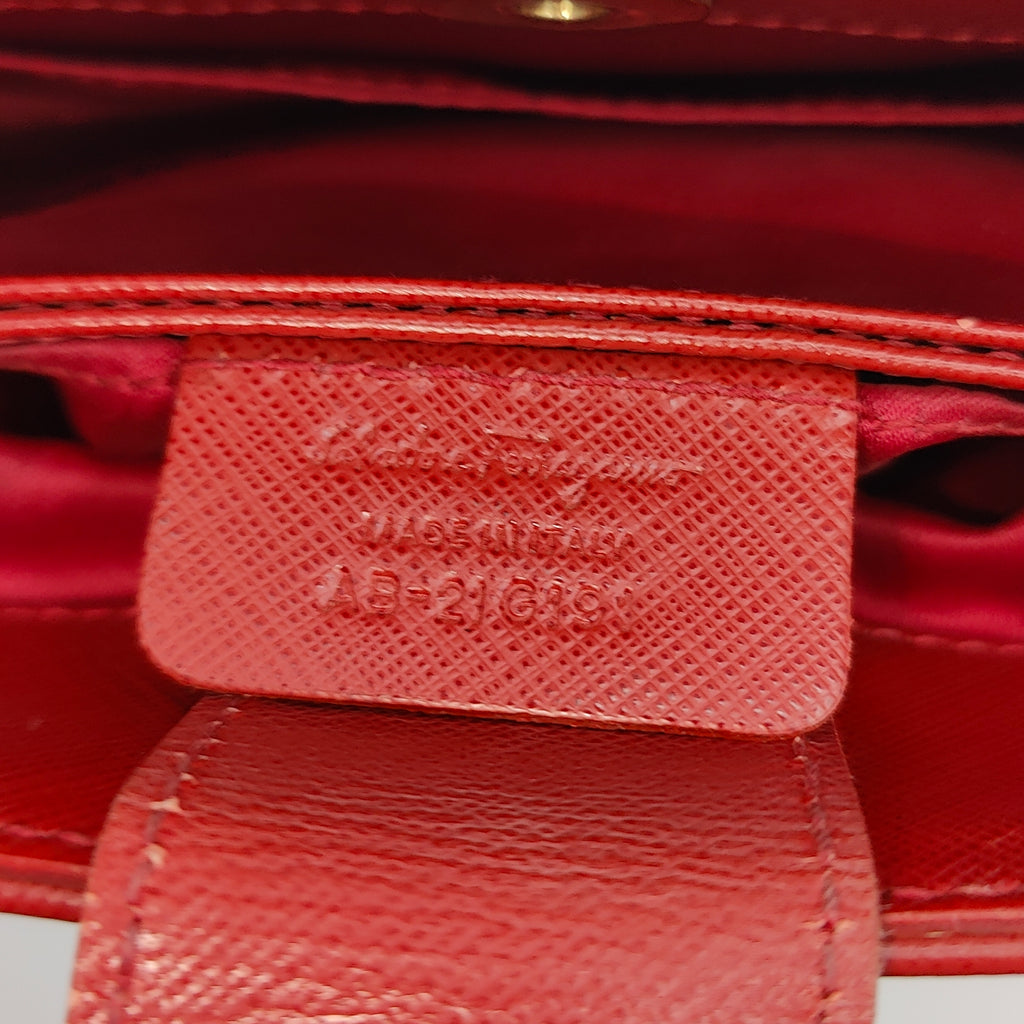 Printed Calfskin Mini Melike Shoulder Bag