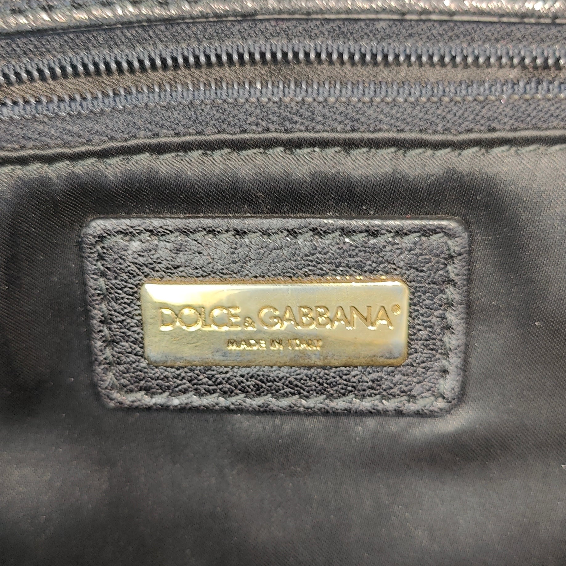 Miss Sicily Bag Leopard Print Leather Large