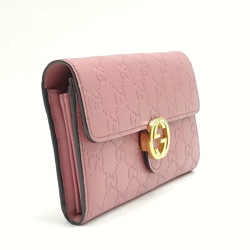 Icon Wallet on Chain Guccissima Leather