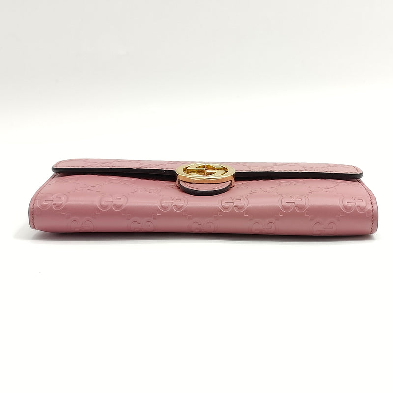 Icon Wallet on Chain Guccissima Leather