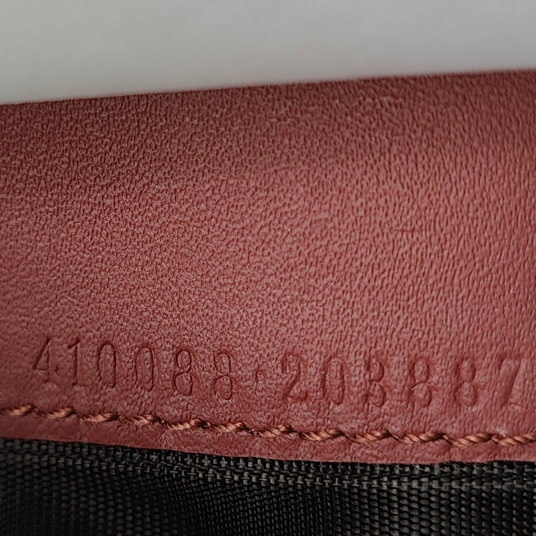 GG Supreme Monogram Blooms Card Holder Wallet