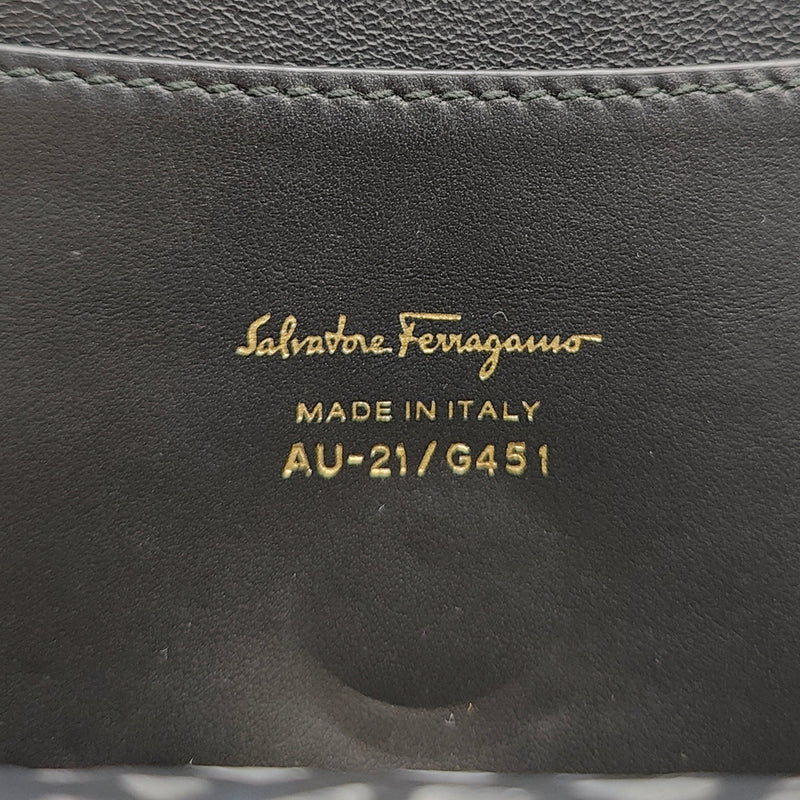 Salvatore Ferragamo Leather Vara Bow Chain Bag