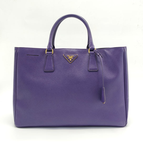 Lux Open Tote Saffiano Leather North South