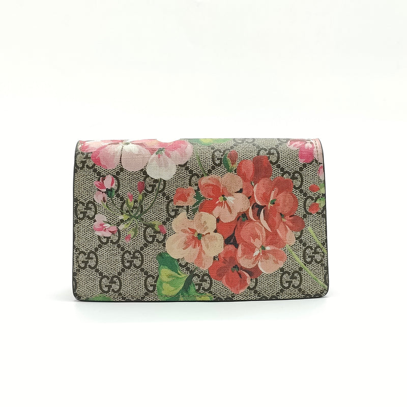 Dionysus Bag Blooms Print GG Coated Canvas Super Mini