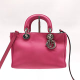 Calfskin Small Diorissimo Tote Pink