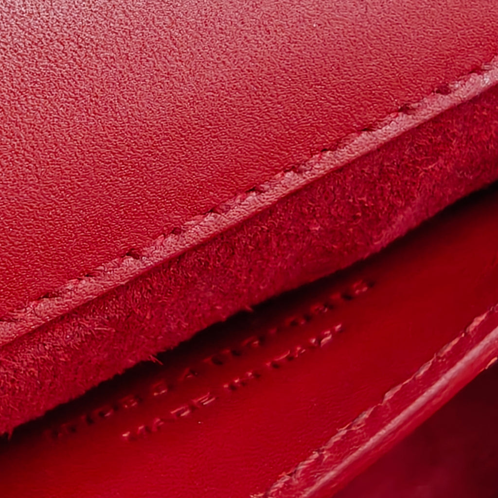 Classic Monogram Tassel Crossbody Bag Leather Small