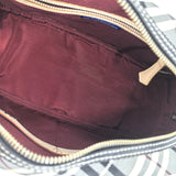 Burberry Blue Label Canvas Top Handle Bag NJ
