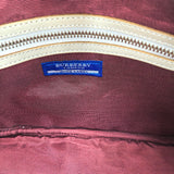Burberry Blue Label Canvas Top Handle Bag NJ