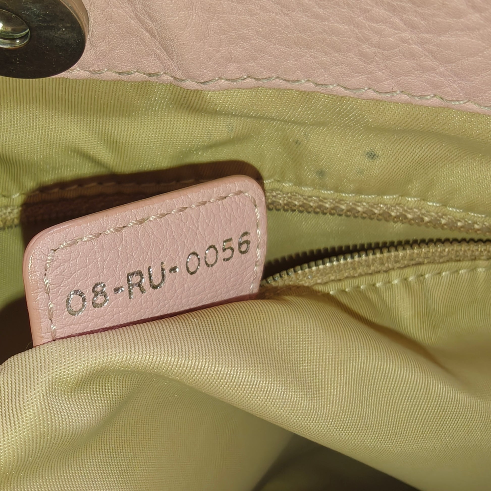 Canvas Diorissimo Pattern Shoulder Bag Vintage