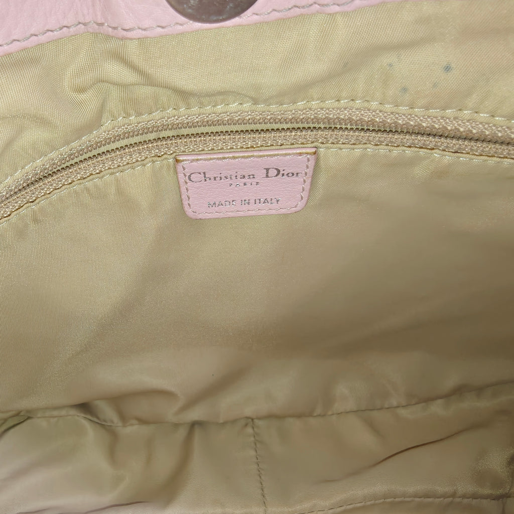 Canvas Diorissimo Pattern Shoulder Bag Vintage