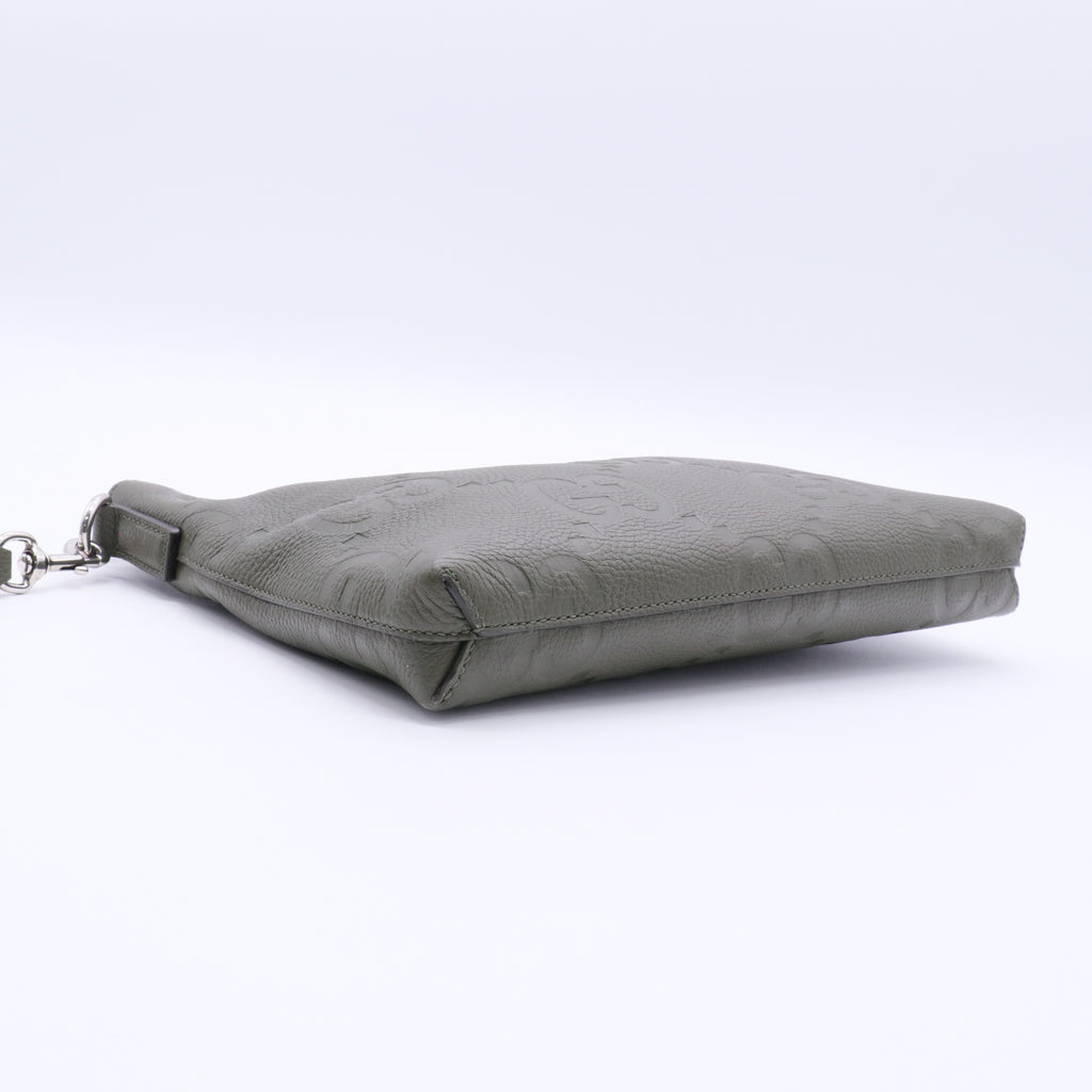 Jumbo Gg Medium Messenger Bag In Green twins