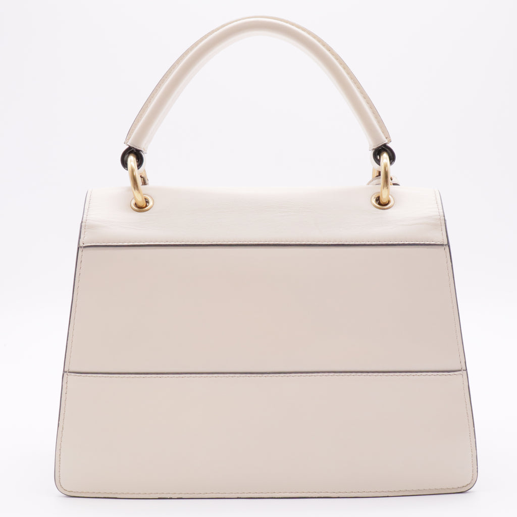 Queen Margaret Top Handle Bag Leather Small