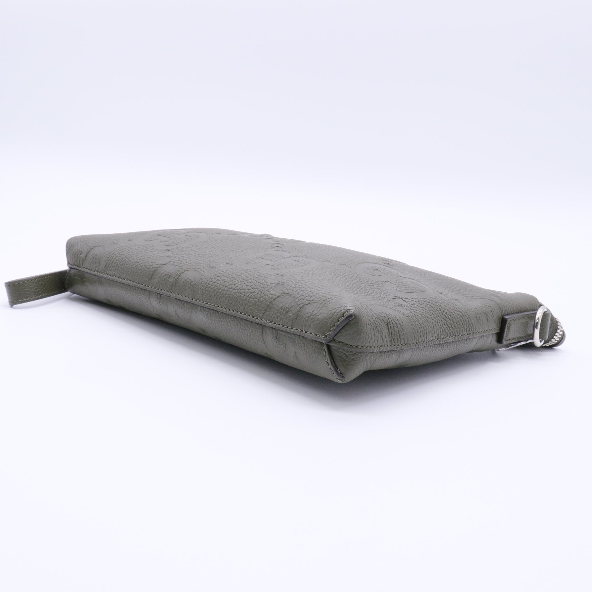 Jumbo Gg Medium Messenger Bag In Green twins