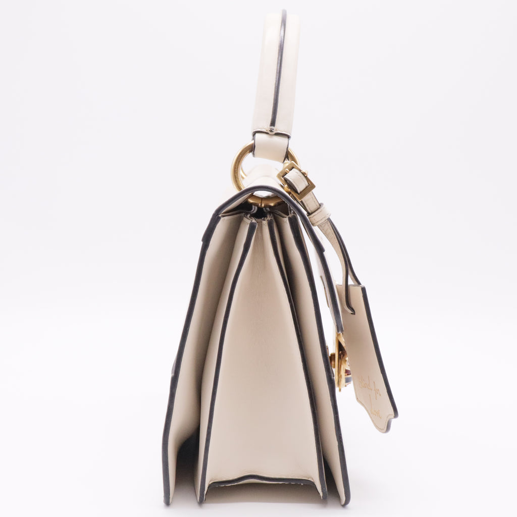 Queen Margaret Top Handle Bag Leather Small