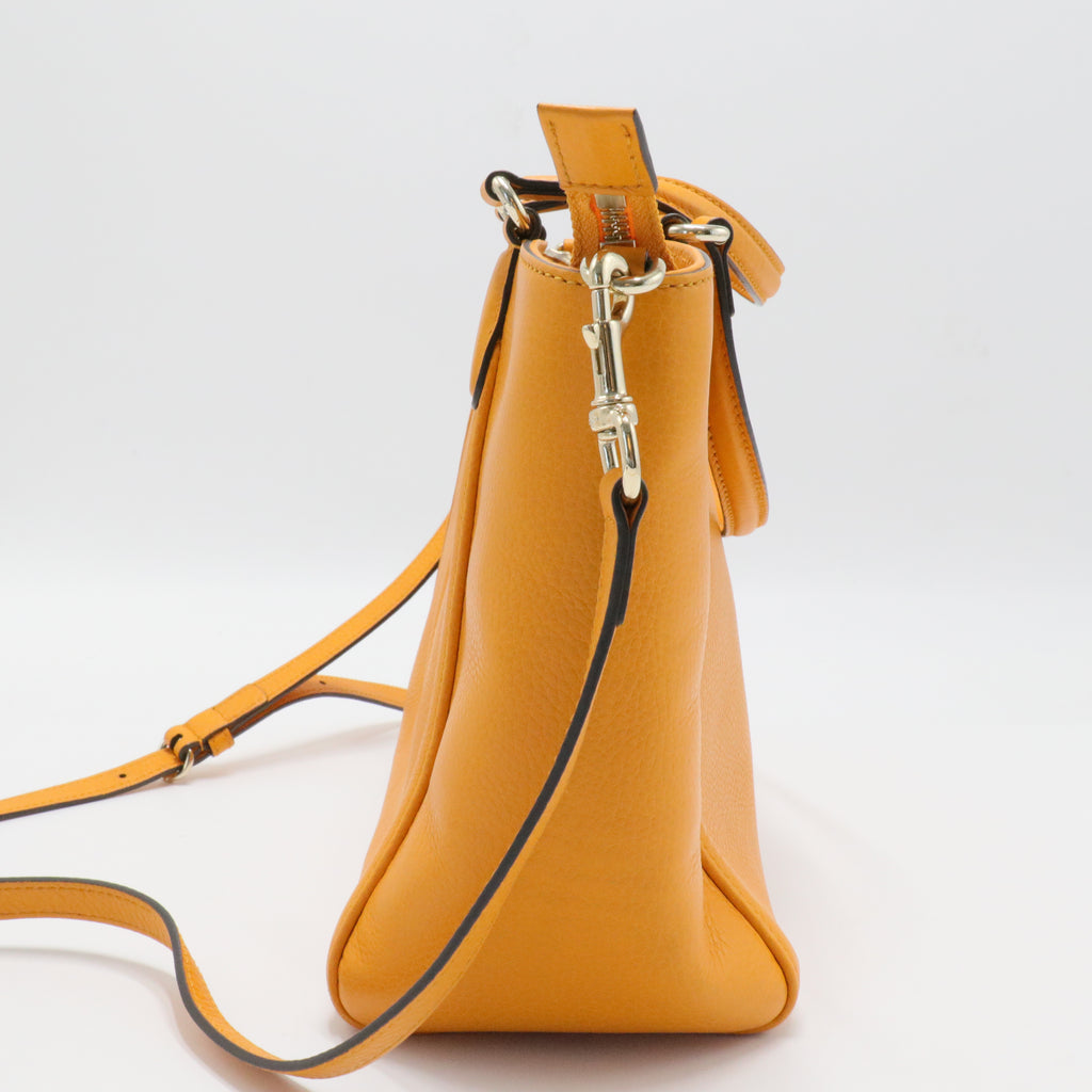 Soho Convertible Top Handle Bag Leather Small