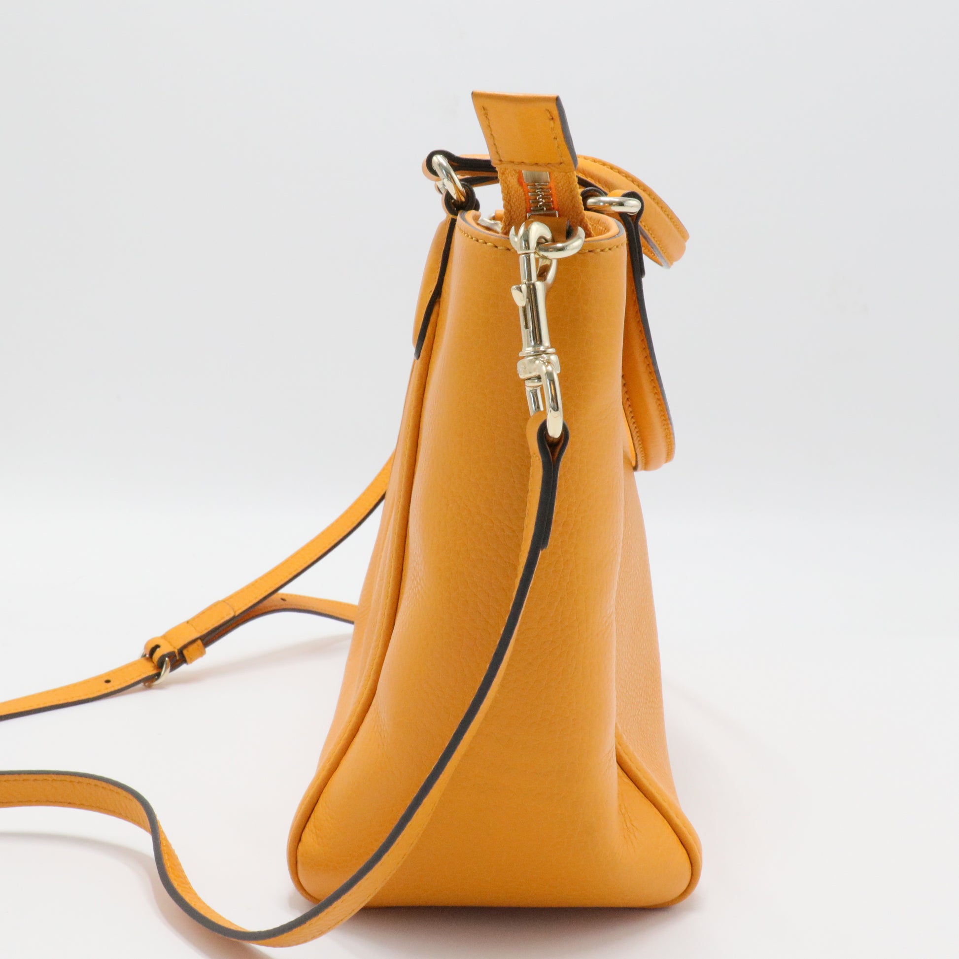 Soho Convertible Top Handle Bag Leather Small