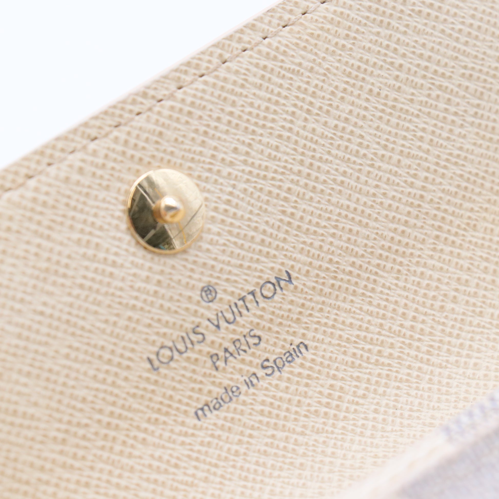 Damier Azur Pattern Alexandra Wallet For AriesW