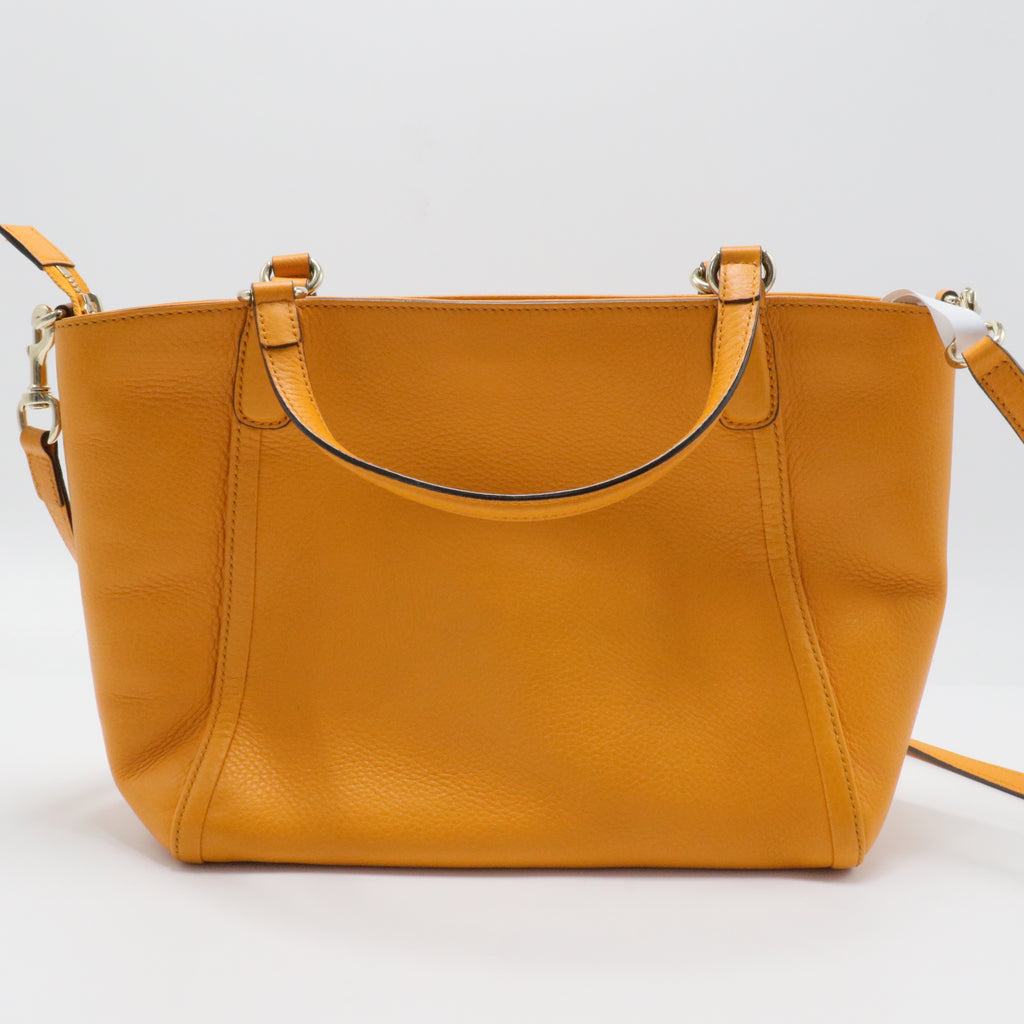 Soho Convertible Top Handle Bag Leather Small