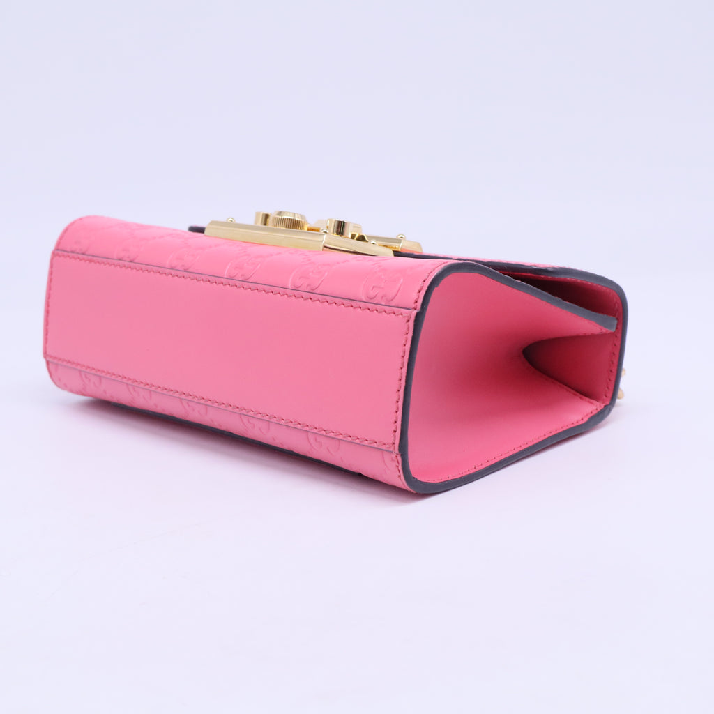 Padlock Shoulder Bag Guccissima Leather Small B20265